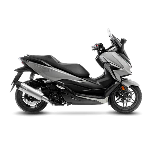 14407EK SCARICO LEOVINCE HONDA FORZA 350 2021 - 2023 LV ONE EVO STAINLESS STEEL EURO 5 4T NF10