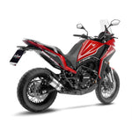 14410E SCARICO LEOVINCE MOTO MORINI X-CAPE 650/A2 2021 - 2023 LV PRO STAINLESS STEEL EURO 5 4T P14A650- P14A650A2
