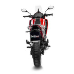 14410E SCARICO LEOVINCE MOTO MORINI X-CAPE 650/A2 2021 - 2023 LV PRO STAINLESS STEEL EURO 5 4T P14A650- P14A650A2