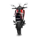 14411E SCARICO LEOVINCE MOTO MORINI X-CAPE 650/A2 2021 - 2023 LV PRO CARBON FIBER CARBON FIBER EURO 5 4T P14A650- P14A650A2