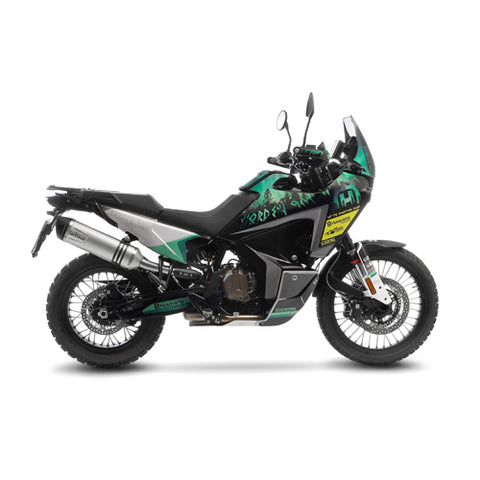 14414E SCARICO LEOVINCE CF MOTO 800 MT SPORT/TOURING 2022 - 2023 LV ONE EVO STAINLESS STEEL EURO 5 4T CF800-5