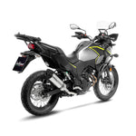 14419E SCARICO LEOVINCE KAWASAKI VERSYS-X 300/ADVENTURE 2017 - 2022 LV ONE EVO STAINLESS STEEL EURO 4 4T LE300C
