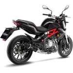 14423EB SCARICO LEOVINCE BENELLI BN 302 S 2019 - 2020 LV ONE EVO BLACK EDITION STAINLESS STEEL EURO 4 4T P10