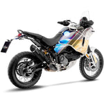 14428EB SCARICO LEOVINCE DUCATI DESERTX 950 2022 - 2023 LV ONE EVO BLACK EDITION STAINLESS STEEL EURO 5 4T 1X- 2X- 3X