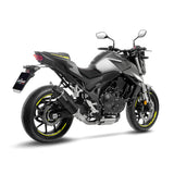 14430EB SCARICO LEOVINCE HONDA CB 750 HORNET 2023 - LV ONE EVO BLACK EDITION STAINLESS STEEL EURO 5 4T RH12