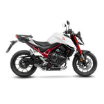 14437EBK SCARICO COMPLETO LEOVINCE HONDA CB 750 HORNET 2023 - LV RACE STAINLESS STEEL EURO 5 4T RH12