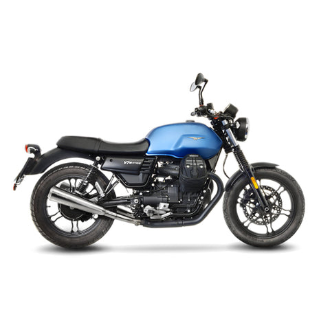 15000 SCARICHI LEOVINCE MOTO GUZZI V7 III / STONE / SPECIAL / ANNIVERSARIO / CARBON / MILANO / RACER / ROUGH 750 2017 - 2020 CLA