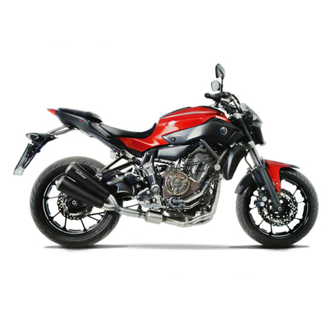 15107 SCARICO COMPLETO LEOVINCE YAMAHA MT-07/FZ-07 700 2017 - 2020 GP DUALS STAINLESS STEEL EURO 4 4T