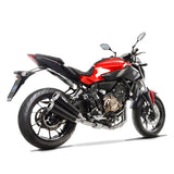 15107 SCARICO COMPLETO LEOVINCE YAMAHA MT-07/FZ-07 700 2017 - 2020 GP DUALS STAINLESS STEEL EURO 4 4T