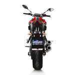 15107 SCARICO COMPLETO LEOVINCE YAMAHA MT-07/FZ-07 700 2017 - 2020 GP DUALS STAINLESS STEEL EURO 4 4T