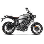 15109K SCARICO COMPLETO LEOVINCE YAMAHA XSR 700 2016-2019 GP DUALS INOX DARK/INOX