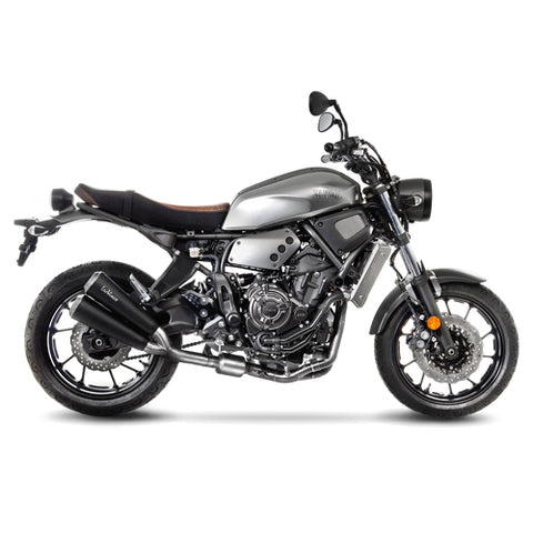 15109K SCARICO COMPLETO LEOVINCE YAMAHA XSR 700 2016-2019 GP DUALS INOX DARK/INOX