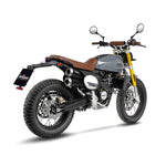 15127 SCARICO COMPLETO LEOVINCE FANTIC CABALLERO 125 SCRAMBLER/FLAT TRACK 2021 - 2023 GP DUALS STAINLESS STEEL EURO 5 4T CA13
