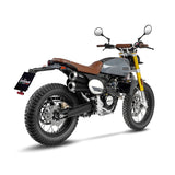 15127 SCARICO COMPLETO LEOVINCE FANTIC CABALLERO 125 SCRAMBLER/FLAT TRACK 2021 - 2023 GP DUALS STAINLESS STEEL EURO 5 4T CA13