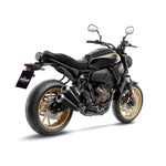 15128FB SCARICO COMPLETO LEOVINCE YAMAHA XSR 700/XTribute 2021 - 2023 GP DUALS STAINLESS STEEL EURO 5 4T RM36- RM37