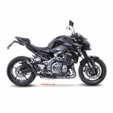 15204FB SCARICO LEOVINCE KAWASAKI Z 900 2017 - 2019 LV-10 FULL BLACK STAINLESS STEEL EURO 4 4T ZR900B