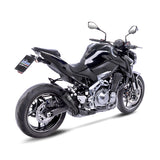 15204FB SCARICO LEOVINCE KAWASAKI Z 900 2017 - 2019 LV-10 FULL BLACK STAINLESS STEEL EURO 4 4T ZR900B