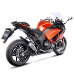 15209 SCARICHI LEOVINCE KAWASAKI Z 1000 SX 2017 - 2020 LV-10 STAINLESS STEEL EURO 4 4T ZXT00W