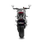 15247 SCARICHI LEOVINCE TRIUMPH SPEED TRIPLE 1200 RR/RS 2021 - 2023 LV-10 STAINLESS STEEL EURO 5 4T PB01