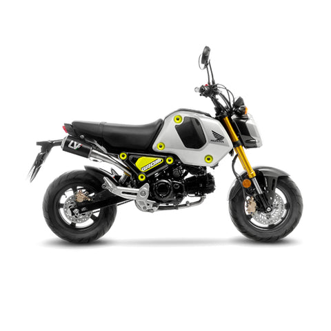 15253C SCARICO COMPLETO LEOVINCE HONDA MSX 125 / GROM 2022 - 2023 LV-10 CARBON FIBER CARBON FIBER EURO 5 4T JC92