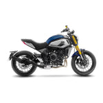 15256FB SCARICO LEOVINCE CF MOTO 700 CL-X HERITAGE/SPORT 2021 - 2023 LV-10 FULL BLACK STAINLESS STEEL EURO 5 4T CF700-2
