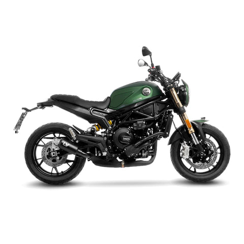 15258FB SCARICO LEOVINCE BENELLI LEONCINO 800 2022 - 2023 LV-10 FULL BLACK STAINLESS STEEL EURO 5 4T P37- PAF