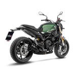 15258FB SCARICO LEOVINCE BENELLI LEONCINO 800 2022 - 2023 LV-10 FULL BLACK STAINLESS STEEL EURO 5 4T P37- PAF