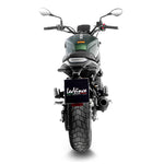 15258FB SCARICO LEOVINCE BENELLI LEONCINO 800 2022 - 2023 LV-10 FULL BLACK STAINLESS STEEL EURO 5 4T P37- PAF