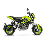 15261B SCARICO COMPLETO LEOVINCE BENELLI TNT TORNADO NAKED T 135 2017 - 2023 LV-10 BLACK EDITION STAINLESS STEEL EURO 4/5 4T