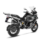 15301B SCARICO LEOVINCE BMW R 1250 GS ADVENTURE 2019 - 2023 LV-12 BLACK EDITION STAINLESS STEEL EURO 4/5 4T 1G31