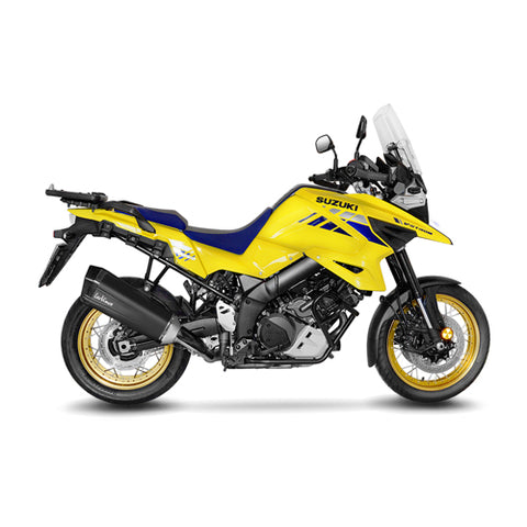 15303B SCARICO LEOVINCE SUZUKI V-STROM 1050 ABS/XT 2020 - 2023 LV-12 BLACK EDITION STAINLESS STEEL EURO 5 4T WEF0