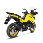 15303B SCARICO LEOVINCE SUZUKI V-STROM 1050 ABS/XT 2020 - 2023 LV-12 BLACK EDITION STAINLESS STEEL EURO 5 4T WEF0