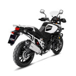 15304T SCARICO LEOVINCE SUZUKI V-STROM 1000 2014 - 2016 LV-12 TITANIUM TITANIUM EURO 3 4T DD