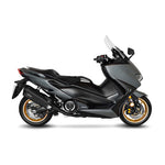 15305FBK SCARICO COMPLETO LEOVINCE YAMAHA T-MAX 560/TECH MAX 2020 - 2023 LV-12 BLACK EDITION STAINLESS STEEL EURO 5 4T SJ18