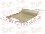Lamierato pedana per VESPA GT125 (VNL2) - TS125 (VNL3), VESPA SPRINT 150 (VLB1) - SPRINT VELOCE (VLB2), VESPA RALLY 180-200 (VSD1) (VSE1)