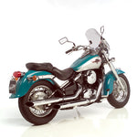 2207 SCARICO COMPLETO LEOVINCE KAWASAKI VN 800 CLASSIC 1996-2006 SILVERTAIL K02 ACCIAO CROMATO/-