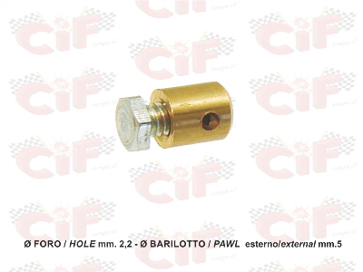 Morsetto gas vespa tipo pratico