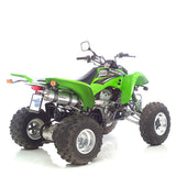 3914E SCARICO LEOVINCE KAWASAKI KFX 400 2003 - 2006 X3 ALUMINUM 4T Z400- LTZ400- AK47A- LTZ400