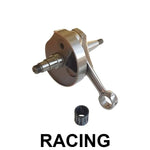 Albero motore JASIL anticipato cono 20, biella 87, corsa 43, Vespa 50 PK N, XL, FL