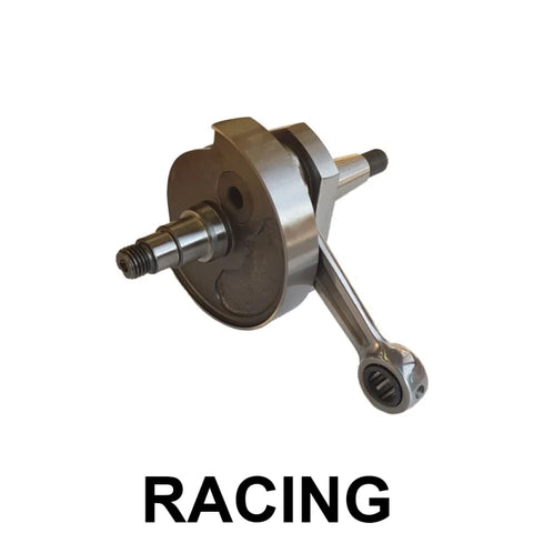 Albero motore JASIL anticipato, cono 19, biella 87, corsa 43, Vespa 50