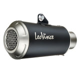 15264BU SCARICO COMPLETO LEOVINCE YAMAHA YZF-R7 700 2021 - 2023 LV-10 BLACK EDITION STAINLESS STEEL EURO 5 4T RM39- RM40