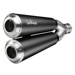 15109K SCARICO COMPLETO LEOVINCE YAMAHA XSR 700 2016-2019 GP DUALS INOX DARK/INOX
