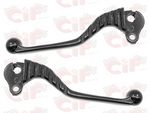 Coppia leve freno frizione nere Vespa 50/90/125 Primavera/ET3