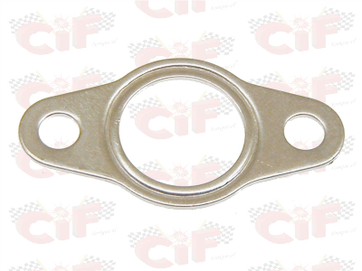Guarnizione scarico marmitta Vespa 50/90/125 Primavera/ET3, PK, PK XL, HP in alluminio - fori da 8mm