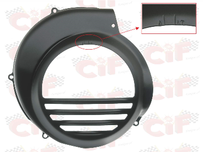 Coprivolano copriventola nero Vespa PX con avviamento elettrico e motorino avviamento