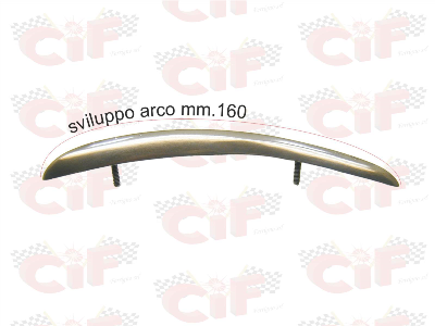 Fregio cresta parafango vespa faro basso dal 1948 al 1957