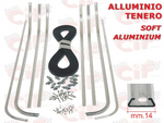 Kit strisce pedana Vespa 125 VNB3T-VNB6T, 150 VBB2T