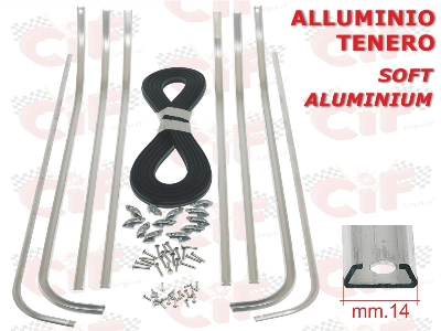 Kit strisce pedana Vespa 125 VNB3T-VNB6T, 150 VBB2T