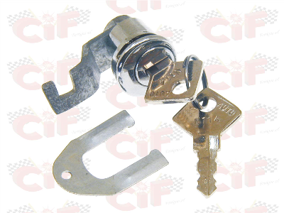 Serratura bauletto laterale Vespa VNA-VNB-VBA-VBB-GS-GL-SPRINT tonda foro d.20