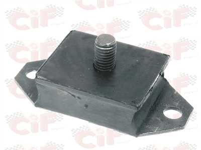 Supporto motore elastico ANTERIORE - perno con filetto Ø mm.10 per APE MP - MPV - MPR - MPM - CAR P2
